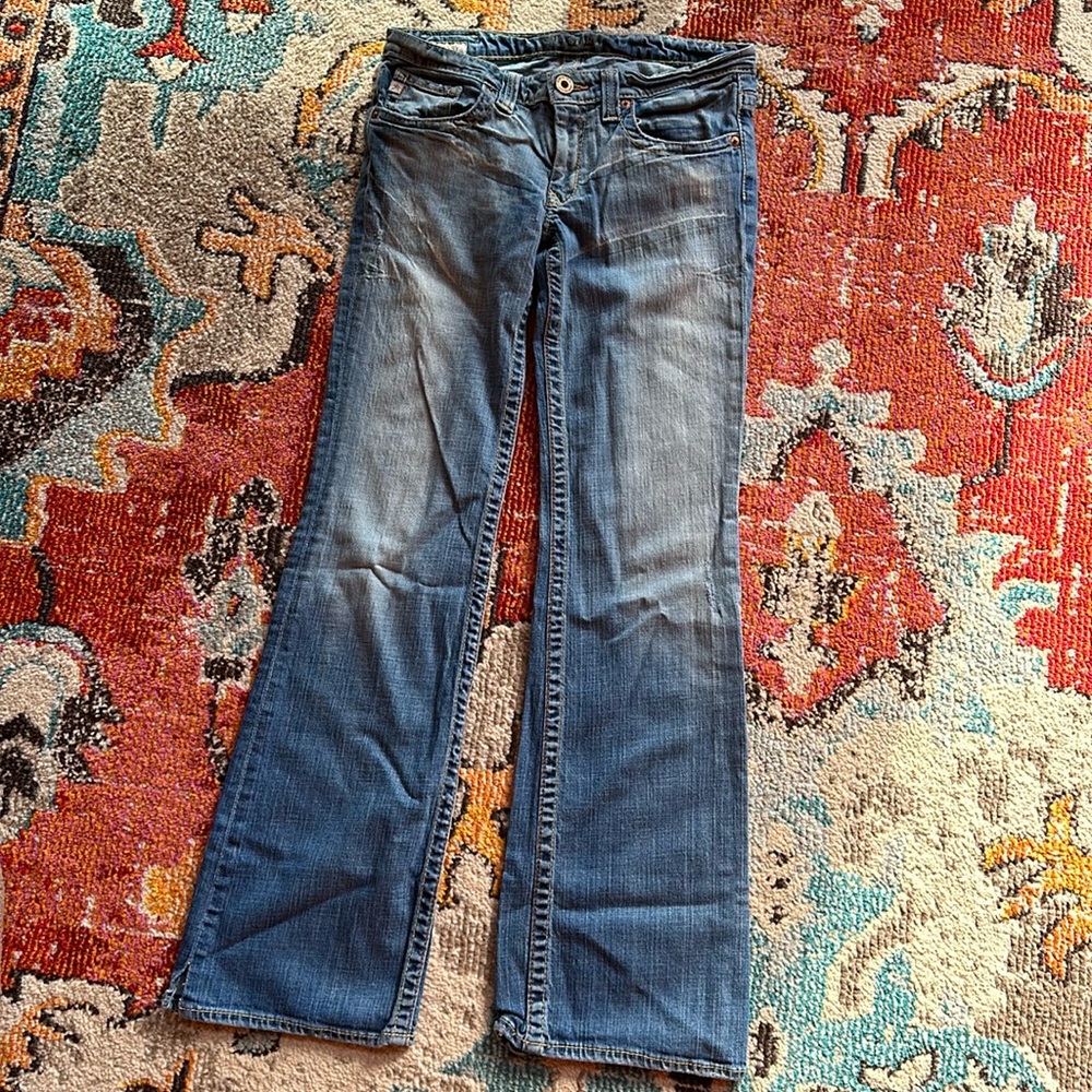 Big Star Women’s Casey Bootcut Jeans, Low-rise, Size 29 Long
